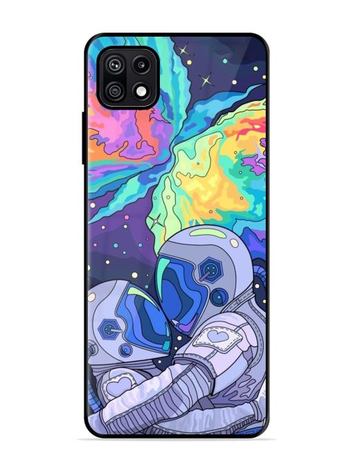 Cosmic Love Glossy Soft Edge Case for Samsung Galaxy F42 (5G) Chachhi