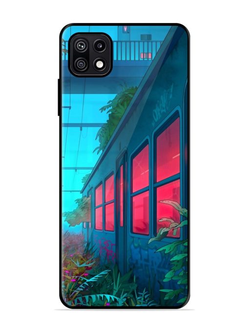 Urban Jungle Glossy Soft Edge Case for Samsung Galaxy F42 (5G) Chachhi