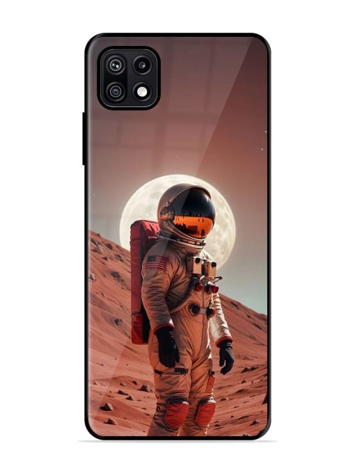 The Red Planet Glossy Soft Edge Case for Samsung Galaxy F42 (5G) Chachhi