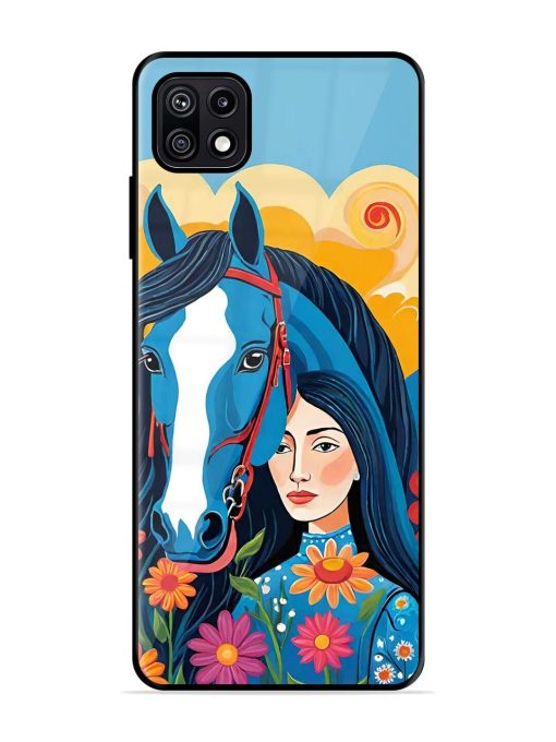 Equine Enchantment Glossy Soft Edge Case for Samsung Galaxy F42 (5G) Chachhi