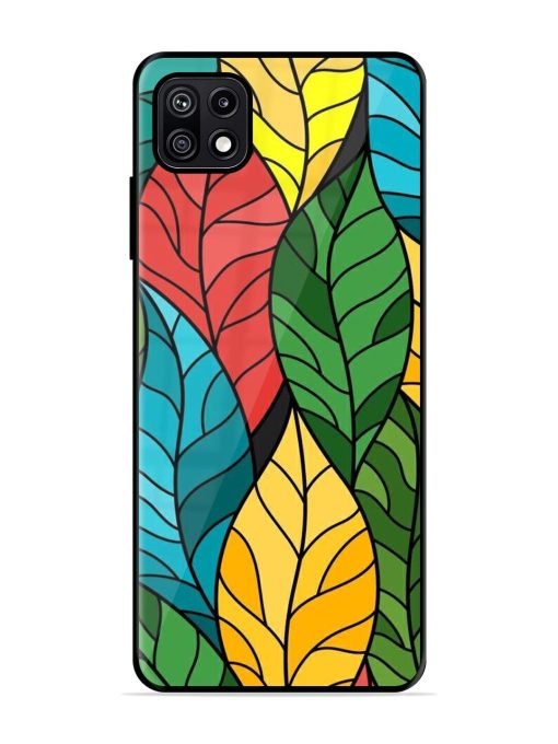 Foliage Fiesta Glossy Soft Edge Case for Samsung Galaxy F42 (5G) Chachhi