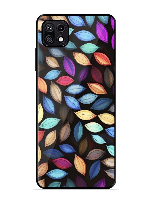 Colorful Kaleidoscope Glossy Soft Edge Case for Samsung Galaxy F42 (5G) Chachhi