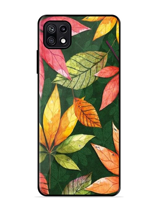 Autumn'S Embrace Glossy Soft Edge Case for Samsung Galaxy F42 (5G)