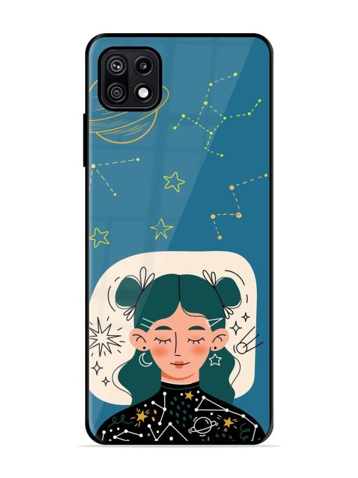 Cosmic Daydreamer Glossy Soft Edge Case for Samsung Galaxy F42 (5G) Chachhi