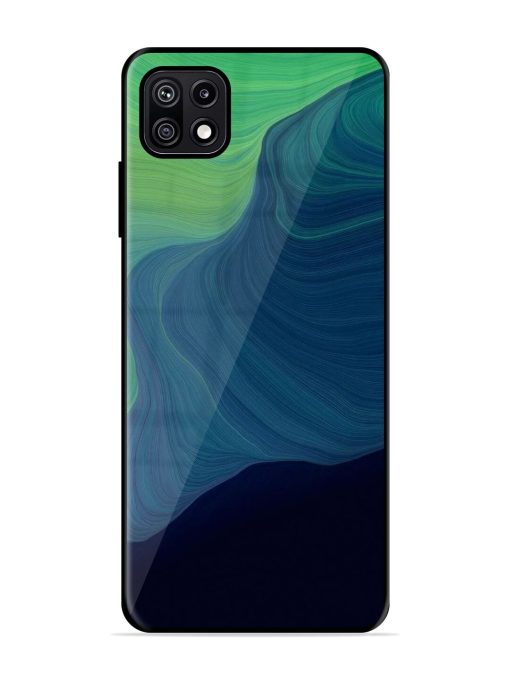 Oceanic Dreams Glossy Soft Edge Case for Samsung Galaxy F42 (5G) Chachhi