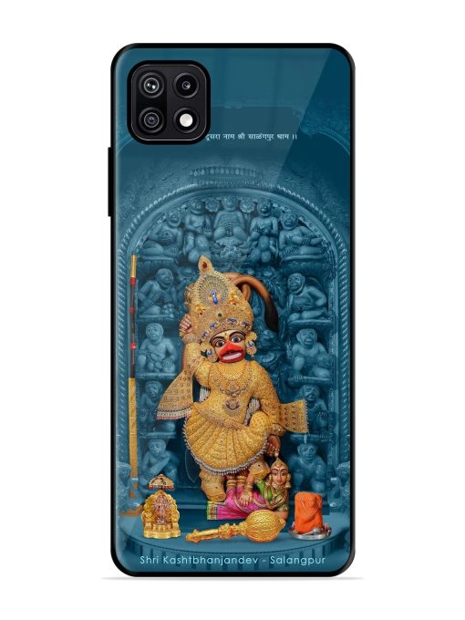 Divine Grace Of Shri Kashtabhanjandev Glossy Soft Edge Case for Samsung Galaxy F42 (5G) Chachhi