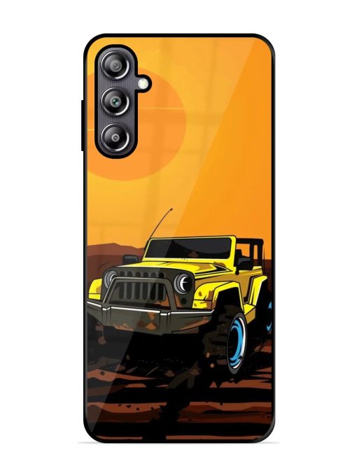 Sunset Cruise Glossy Soft Edge Case for Samsung Galaxy F54 (5G) Chachhi