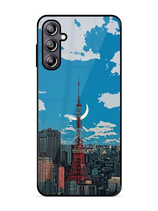 Tokyo Twilight Glossy Soft Edge Case for Samsung Galaxy F54 (5G) Chachhi