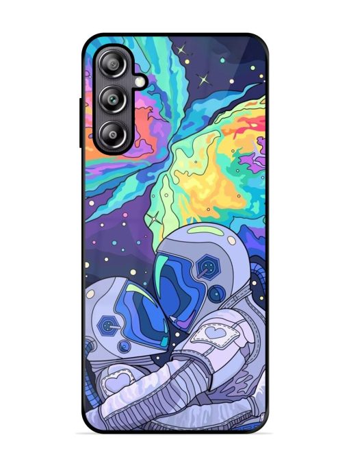 Cosmic Love Glossy Soft Edge Case for Samsung Galaxy F54 (5G) Chachhi