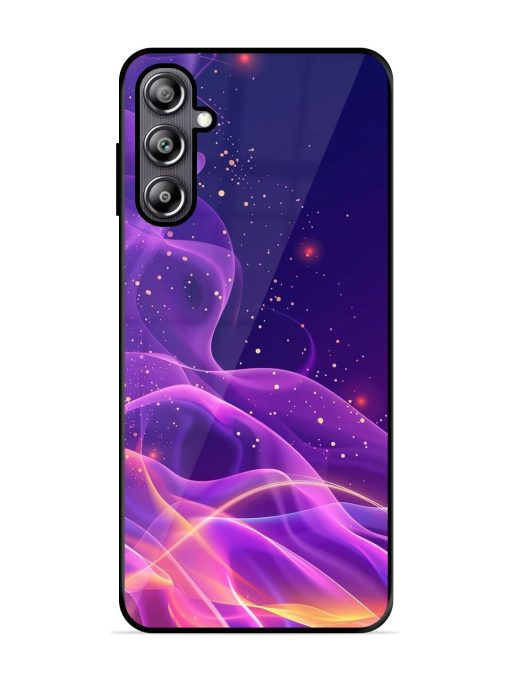 Cosmic Currents Glossy Soft Edge Case for Samsung Galaxy F54 (5G) Chachhi