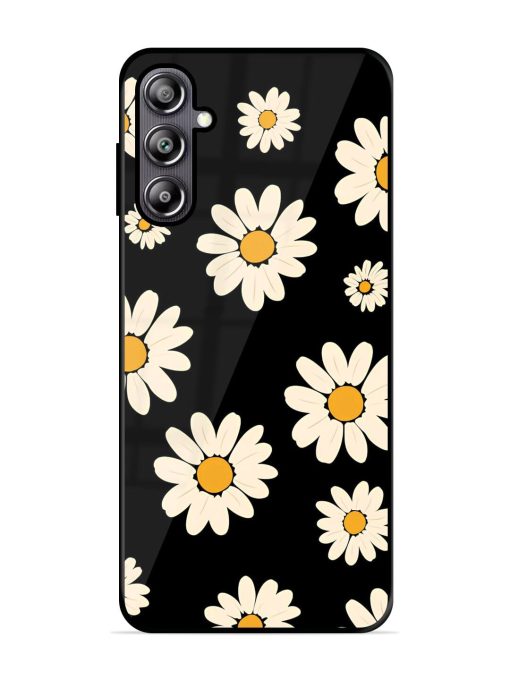 Daisies In The Night Glossy Soft Edge Case for Samsung Galaxy F54 (5G) Chachhi