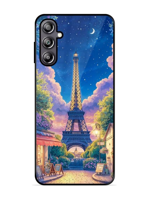 Twilight In Paris Glossy Soft Edge Case for Samsung Galaxy F54 (5G)