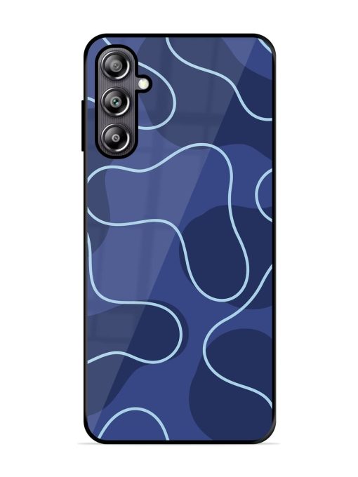 Midnight Maze Glossy Soft Edge Case for Samsung Galaxy F54 (5G) Chachhi