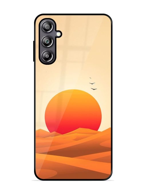 Desert Sunset Glossy Soft Edge Case for Samsung Galaxy F54 (5G)