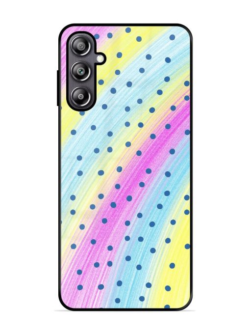 Polka Dot Paradise Glossy Soft Edge Case for Samsung Galaxy F54 (5G) Chachhi