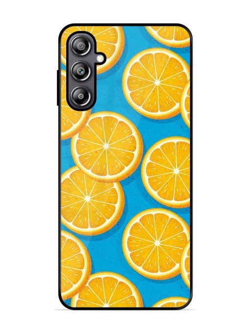 Citrus Symphony Glossy Soft Edge Case for Samsung Galaxy F54 (5G) Chachhi