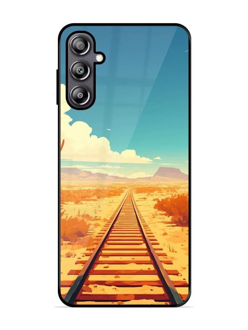 Endless Horizon Glossy Soft Edge Case for Samsung Galaxy F54 (5G) Chachhi