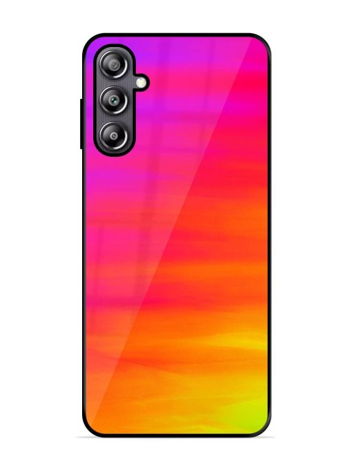 Neon Horizon Glossy Soft Edge Case for Samsung Galaxy F54 (5G) Chachhi