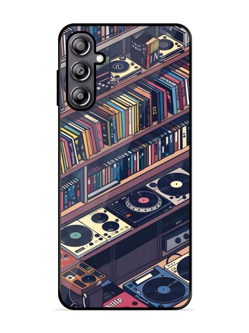 Music Lover'S Haven Glossy Soft Edge Case for Samsung Galaxy F54 (5G) Chachhi