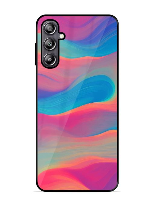 Wavy Wonder Glossy Soft Edge Case for Samsung Galaxy F54 (5G)