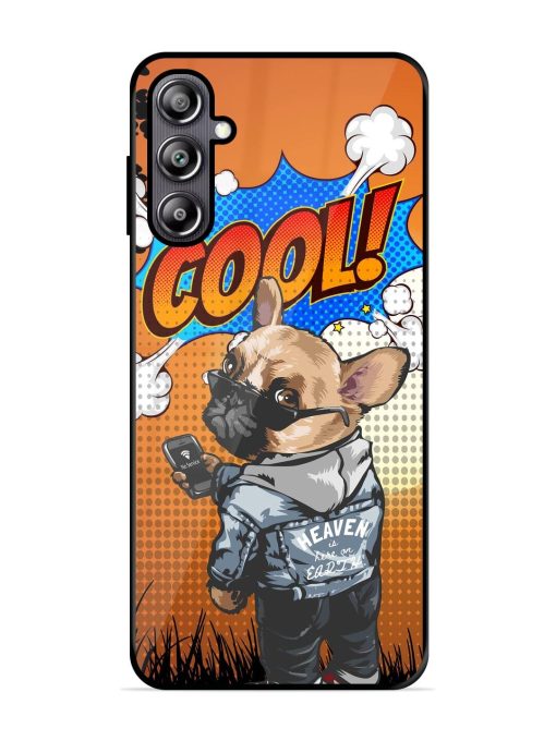 Cool Pup Glossy Soft Edge Case for Samsung Galaxy F54 (5G) Chachhi