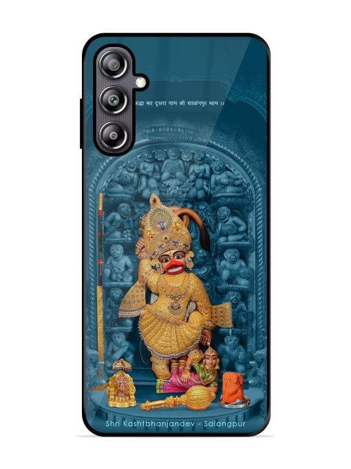 Divine Grace Of Shri Kashtabhanjandev Glossy Soft Edge Case for Samsung Galaxy F54 (5G) Chachhi