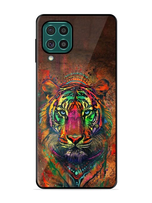 Cosmic Tiger Glossy Soft Edge Case for Samsung Galaxy F62