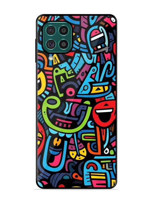 Doodlephoria Glossy Soft Edge Case for Samsung Galaxy F62 Chachhi