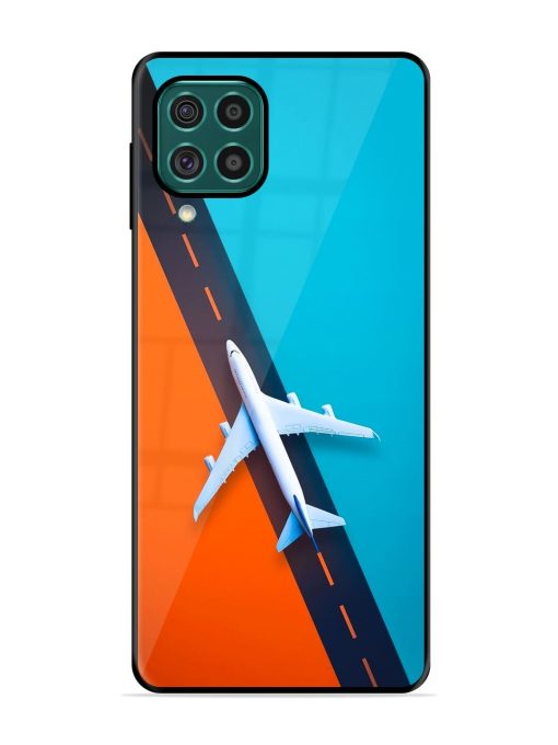 Skyward Bound Glossy Soft Edge Case for Samsung Galaxy F62