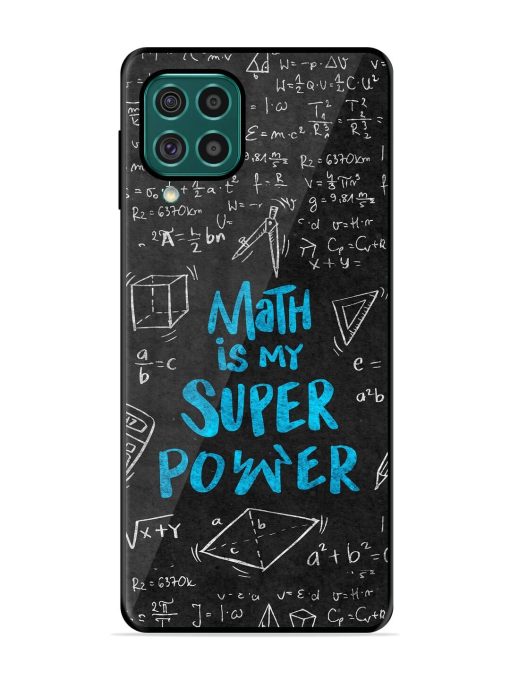 Math Magic Glossy Soft Edge Case for Samsung Galaxy F62 Chachhi