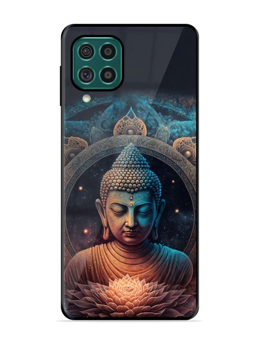 The Buddha Art Glossy Soft Edge Case for Samsung Galaxy F62 Chachhi