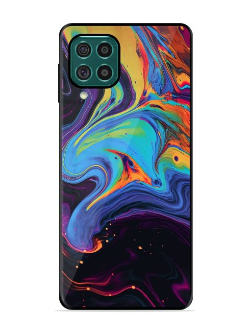 Liquid Dreamscape Glossy Soft Edge Case for Samsung Galaxy F62