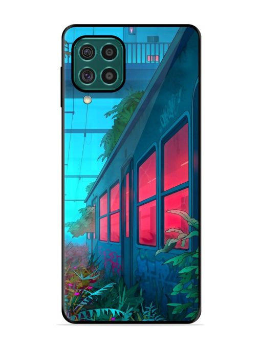 Urban Jungle Glossy Soft Edge Case for Samsung Galaxy F62 Chachhi