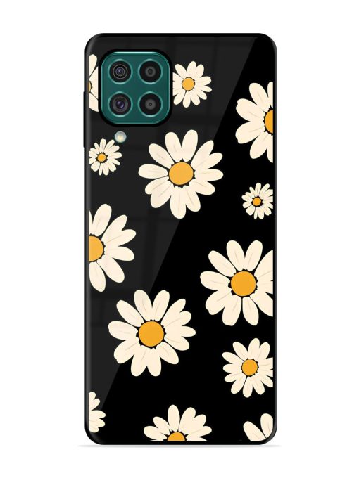 Daisies In The Night Glossy Soft Edge Case for Samsung Galaxy F62 Chachhi