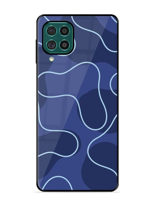 Midnight Maze Glossy Soft Edge Case for Samsung Galaxy F62 Chachhi