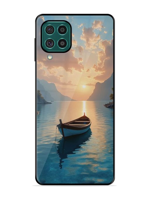 Serene Sunset Glossy Soft Edge Case for Samsung Galaxy F62