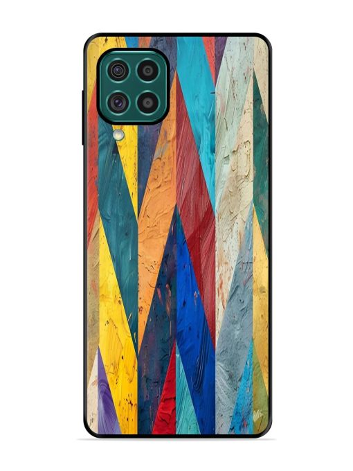 Abstract Tapestry Glossy Soft Edge Case for Samsung Galaxy F62 Chachhi