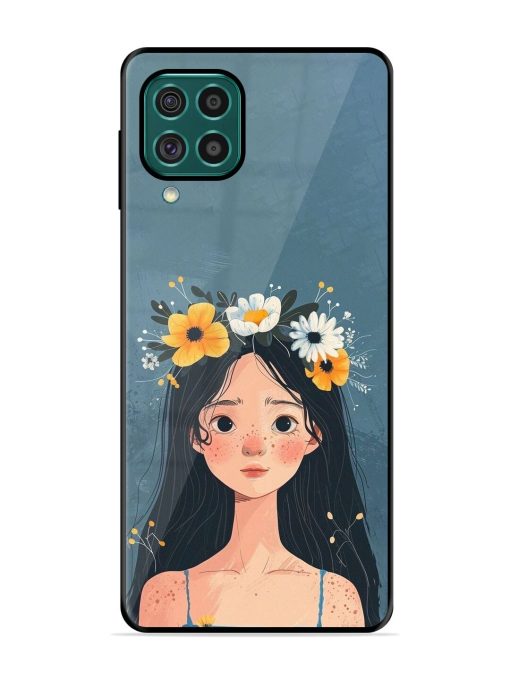 Gurl Art Glossy Soft Edge Case for Samsung Galaxy F62 Chachhi