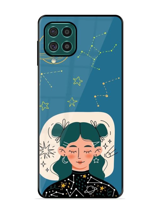 Cosmic Daydreamer Glossy Soft Edge Case for Samsung Galaxy F62 Chachhi