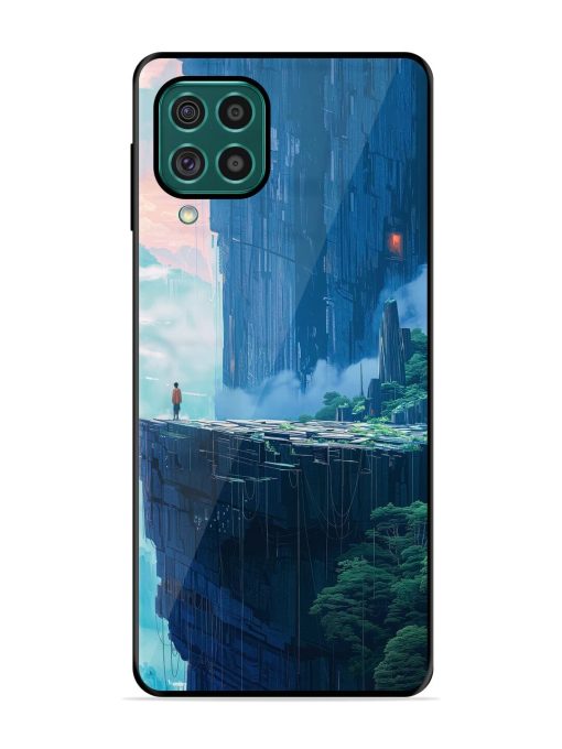 Solitude In The Sky Glossy Soft Edge Case for Samsung Galaxy F62 Chachhi