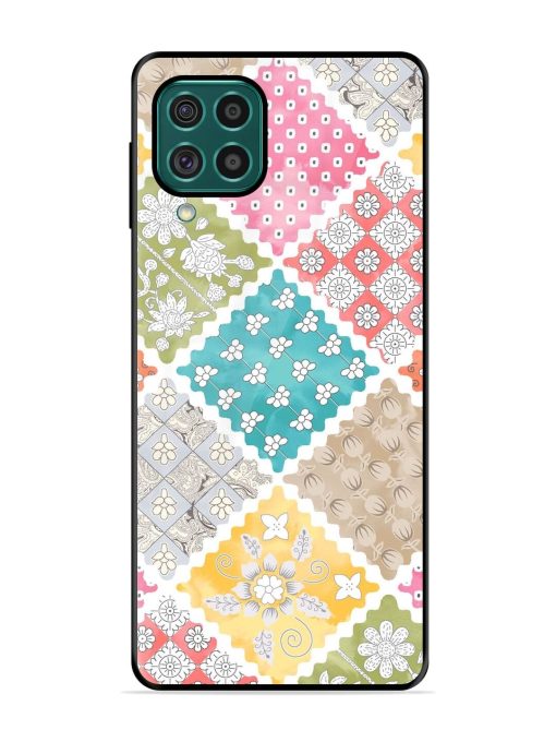 Patchwork Dreamscape Glossy Soft Edge Case for Samsung Galaxy F62