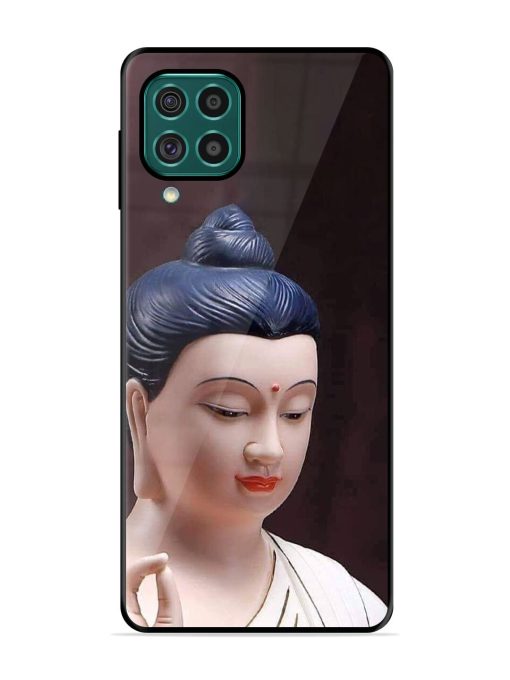 Budhha Glossy Soft Edge Case for Samsung Galaxy F62 Chachhi