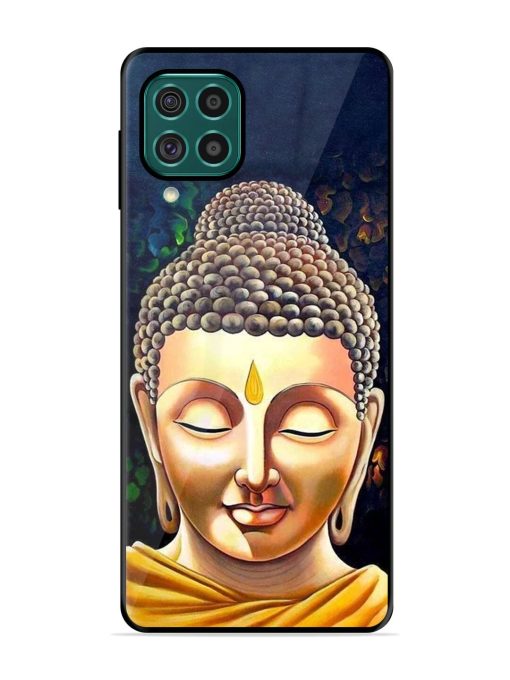 Buddha Face Glossy Soft Edge Case for Samsung Galaxy F62