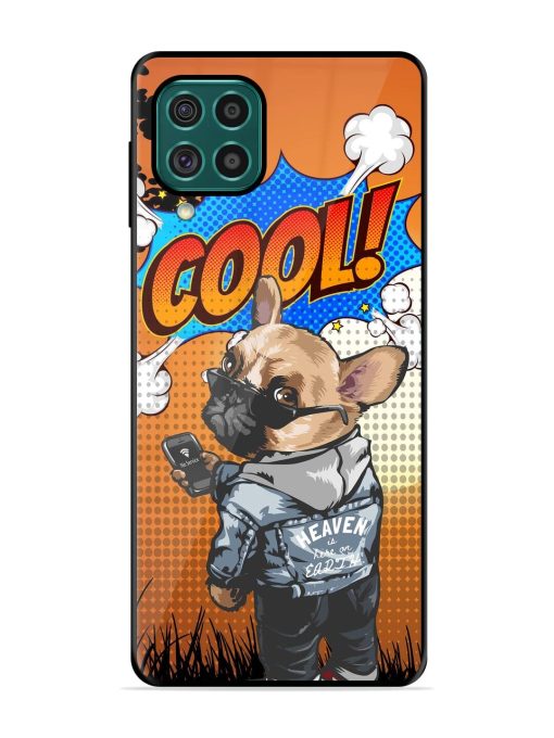 Cool Pup Glossy Soft Edge Case for Samsung Galaxy F62 Chachhi