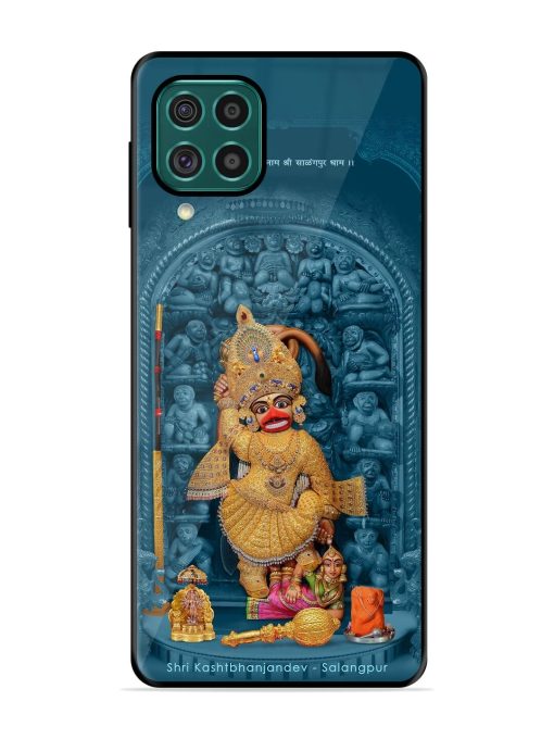 Divine Grace Of Shri Kashtabhanjandev Glossy Soft Edge Case for Samsung Galaxy F62 Chachhi