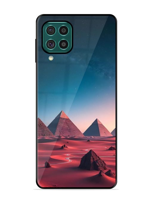 Ancient Wonders Sky Glossy Soft Edge Case for Samsung Galaxy F62 Chachhi