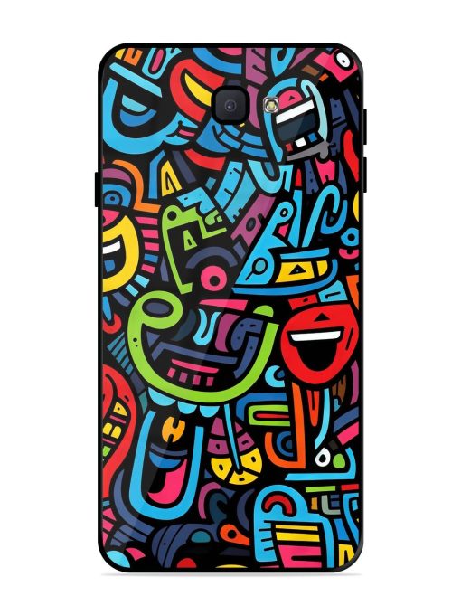 Doodlephoria Glossy Soft Edge Case for Samsung Galaxy J7 Prime Chachhi