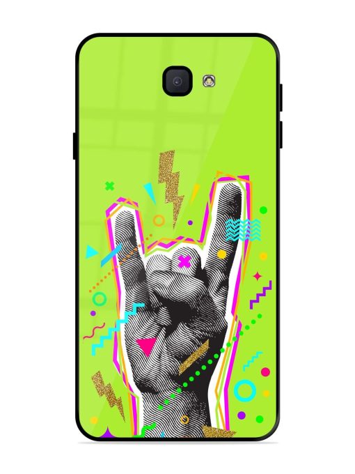 Neon Rock Glossy Soft Edge Case for Samsung Galaxy J7 Prime Chachhi