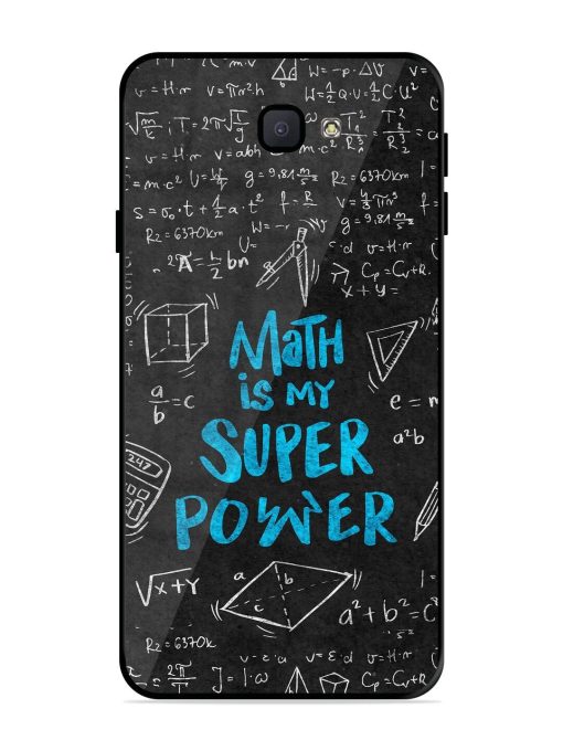 Math Magic Glossy Soft Edge Case for Samsung Galaxy J7 Prime Chachhi