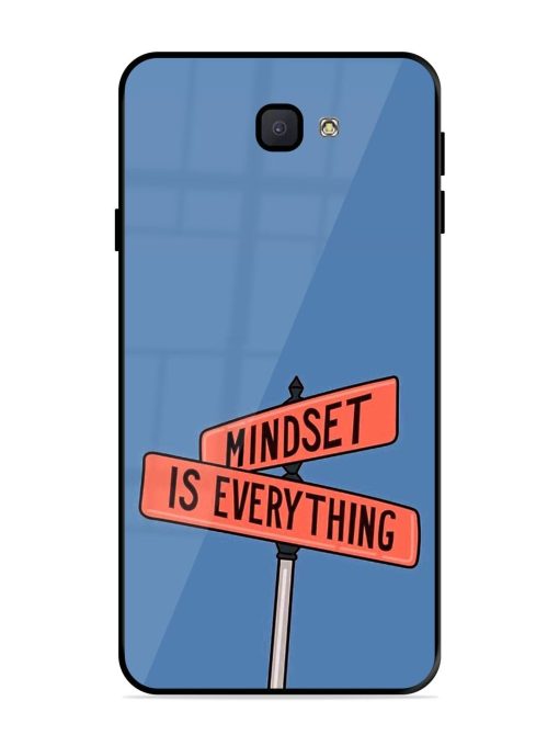 Mindset Matters Glossy Soft Edge Case for Samsung Galaxy J7 Prime Chachhi